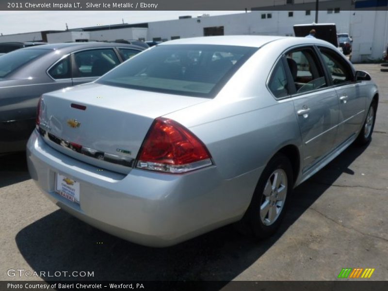 Silver Ice Metallic / Ebony 2011 Chevrolet Impala LT