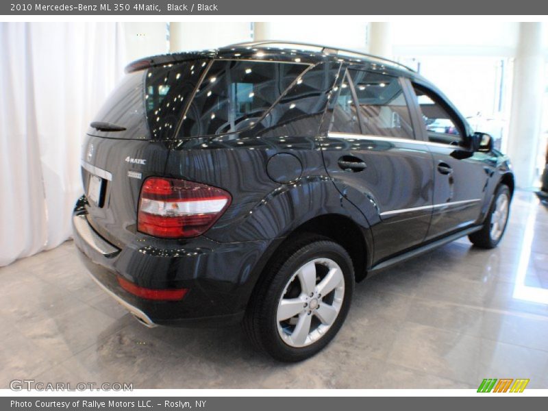Black / Black 2010 Mercedes-Benz ML 350 4Matic