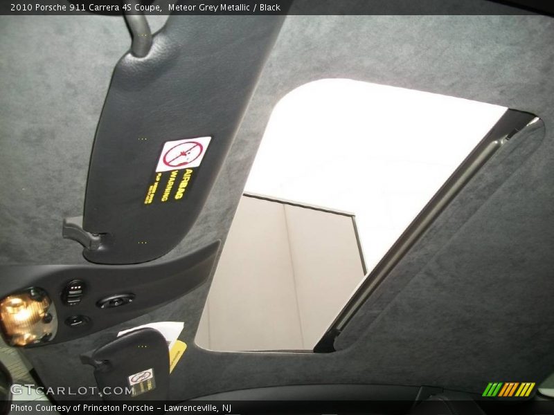 Meteor Grey Metallic / Black 2010 Porsche 911 Carrera 4S Coupe