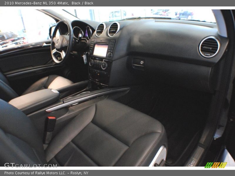 Black / Black 2010 Mercedes-Benz ML 350 4Matic