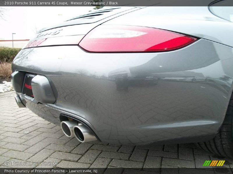Meteor Grey Metallic / Black 2010 Porsche 911 Carrera 4S Coupe