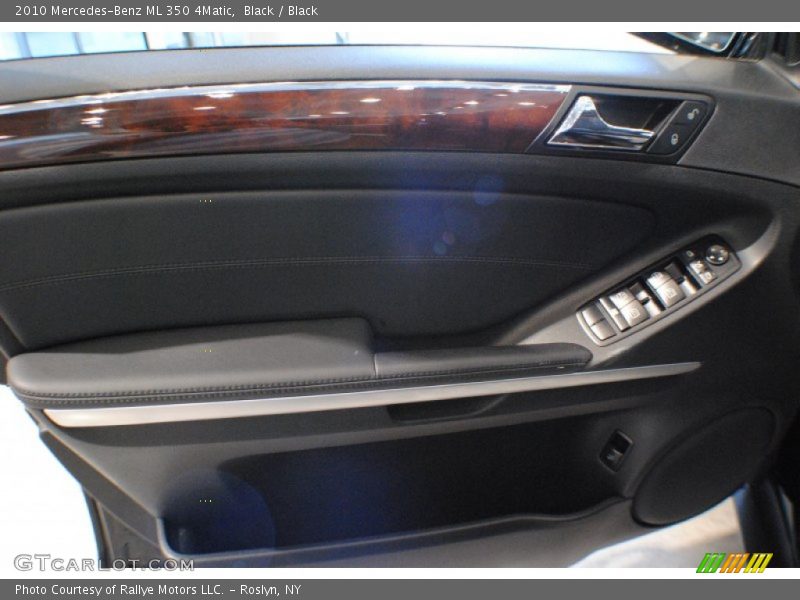Black / Black 2010 Mercedes-Benz ML 350 4Matic