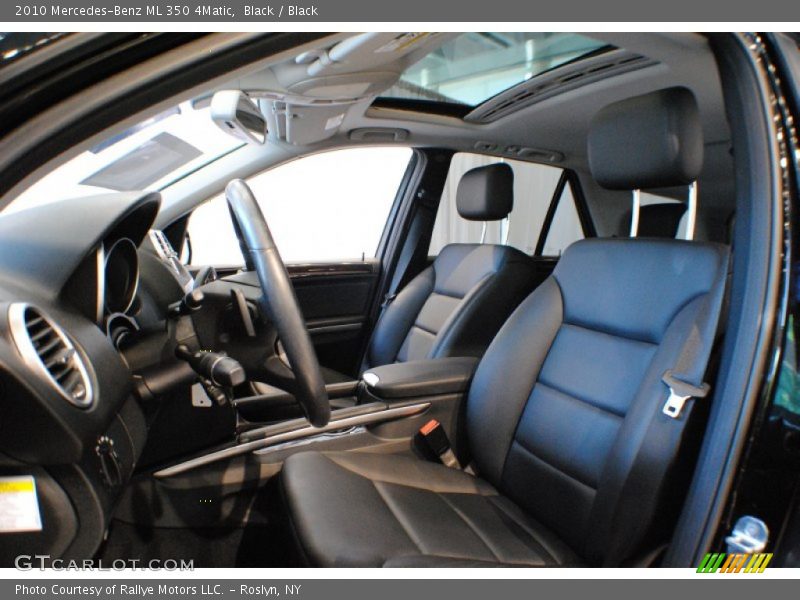 Black / Black 2010 Mercedes-Benz ML 350 4Matic