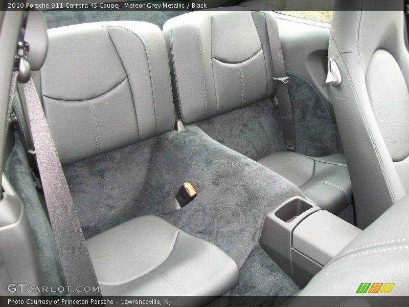 Rear Seat of 2010 911 Carrera 4S Coupe