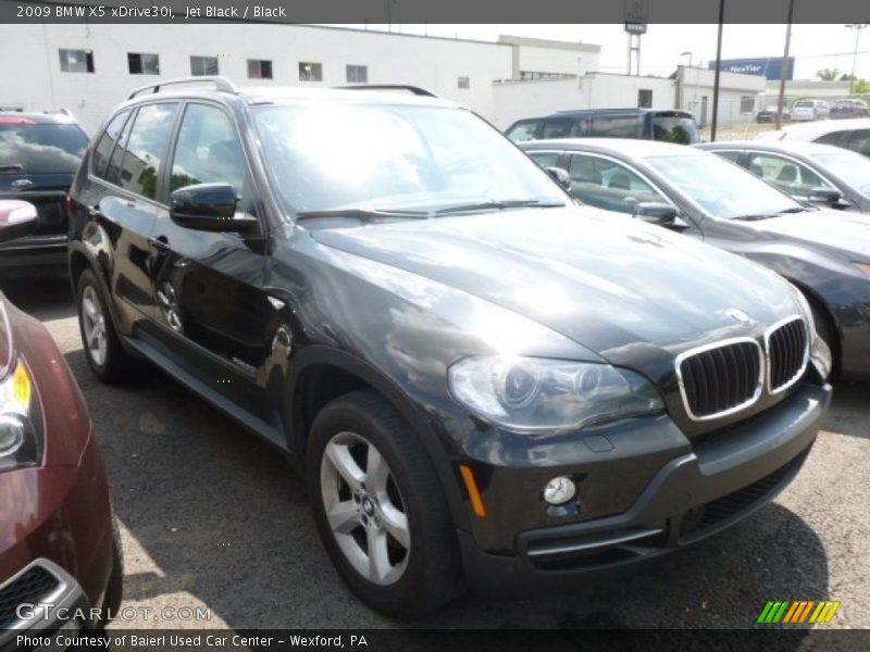 Jet Black / Black 2009 BMW X5 xDrive30i