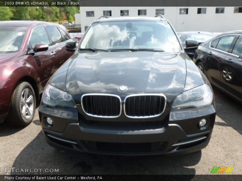 Jet Black / Black 2009 BMW X5 xDrive30i