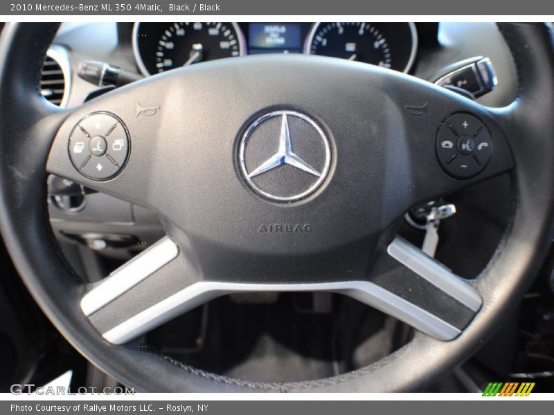 Black / Black 2010 Mercedes-Benz ML 350 4Matic
