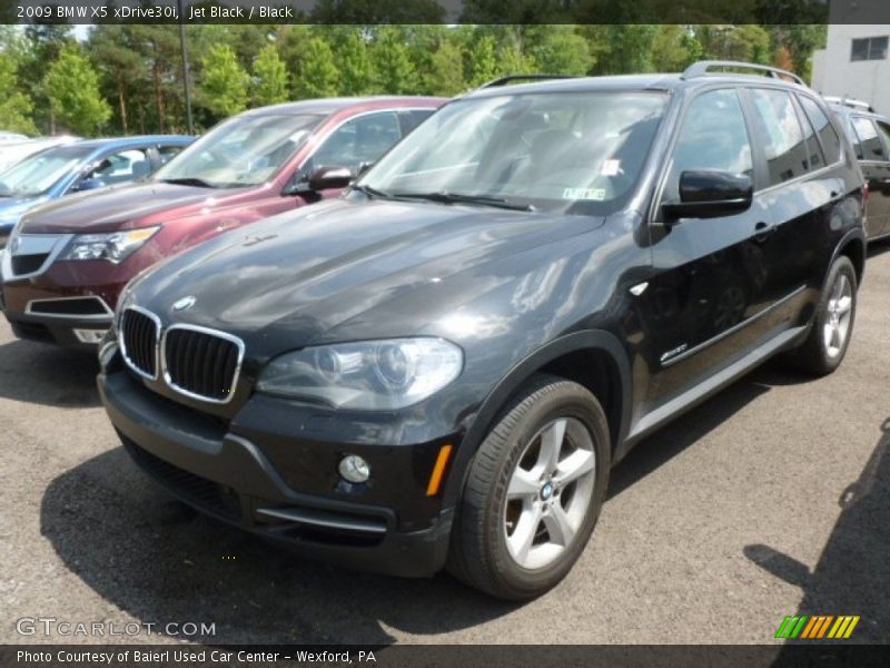 Jet Black / Black 2009 BMW X5 xDrive30i