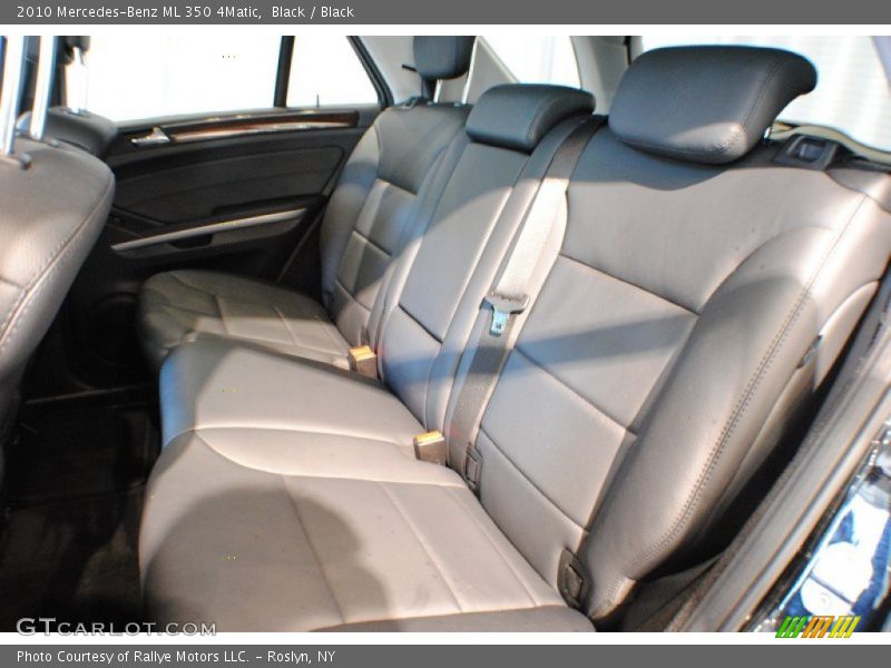 Black / Black 2010 Mercedes-Benz ML 350 4Matic