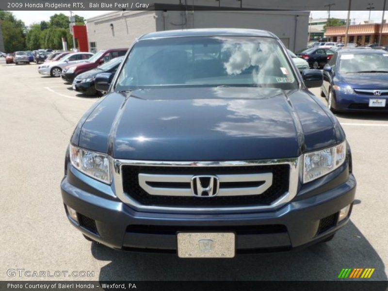 Bali Blue Pearl / Gray 2009 Honda Ridgeline RTS