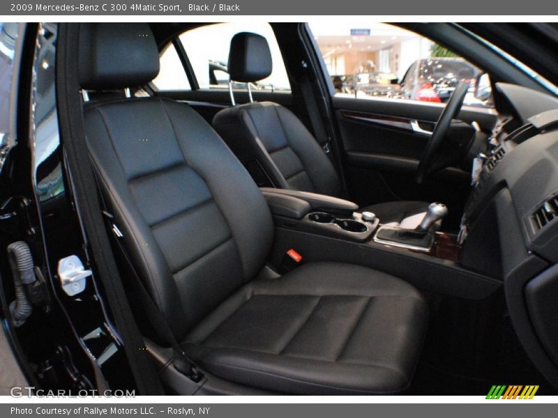  2009 C 300 4Matic Sport Black Interior