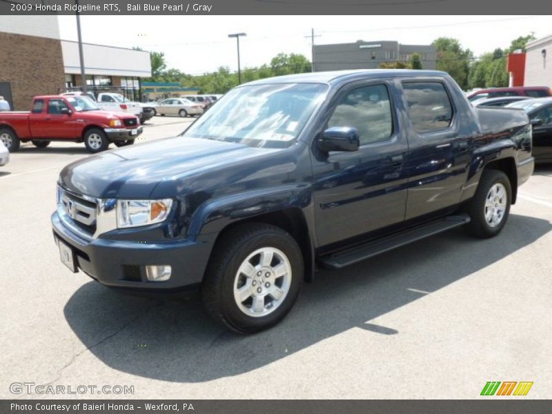 Front 3/4 View of 2009 Ridgeline RTS