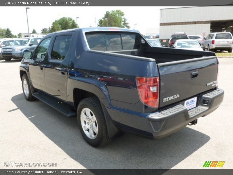 Bali Blue Pearl / Gray 2009 Honda Ridgeline RTS
