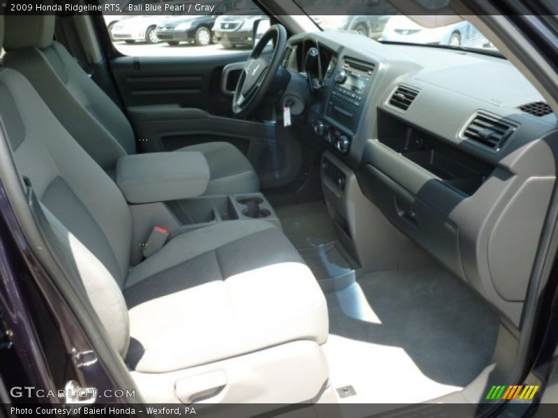Bali Blue Pearl / Gray 2009 Honda Ridgeline RTS