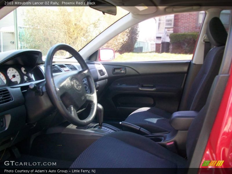 Phoenix Red / Black 2003 Mitsubishi Lancer OZ Rally
