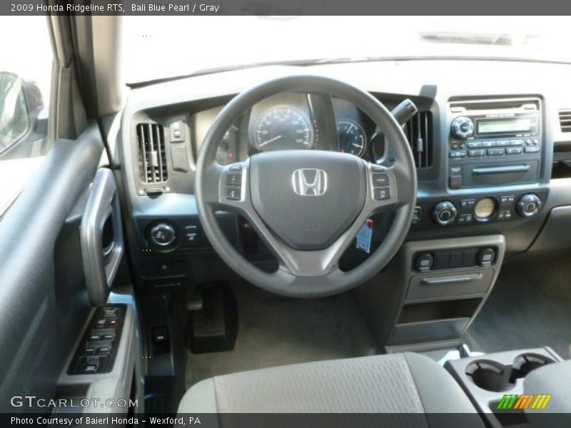 Bali Blue Pearl / Gray 2009 Honda Ridgeline RTS
