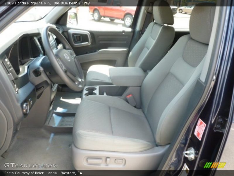 Bali Blue Pearl / Gray 2009 Honda Ridgeline RTS