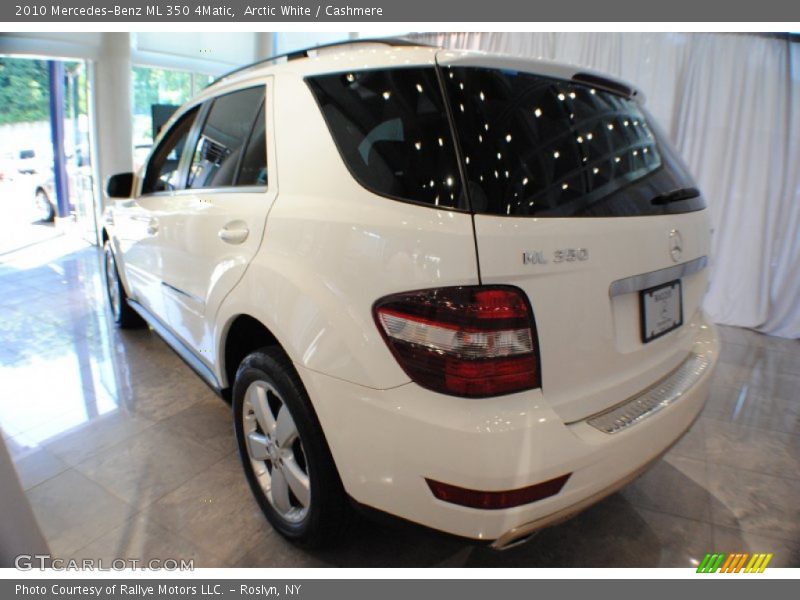 Arctic White / Cashmere 2010 Mercedes-Benz ML 350 4Matic