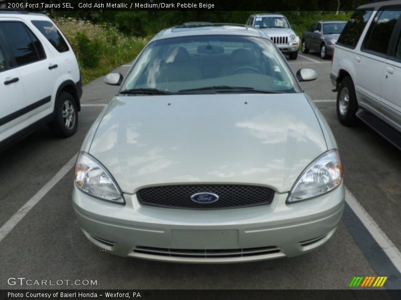 Gold Ash Metallic / Medium/Dark Pebble Beige 2006 Ford Taurus SEL