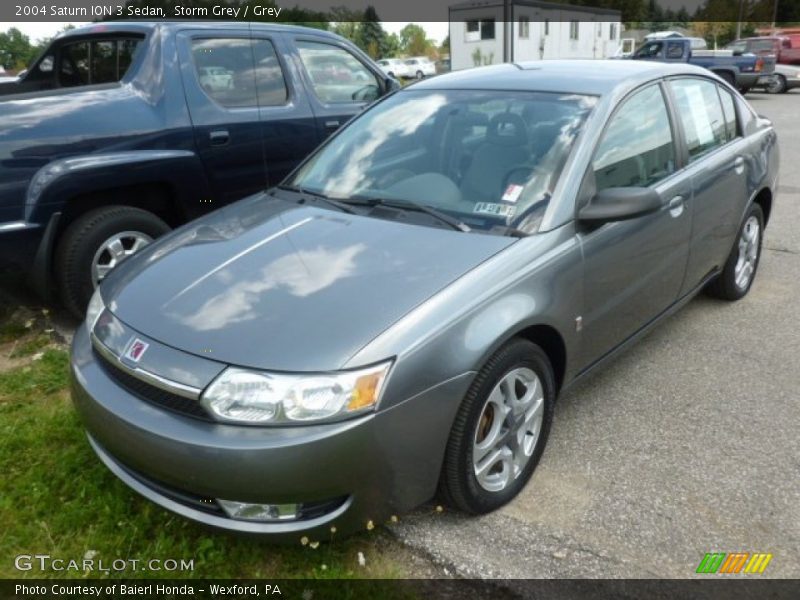 Storm Grey / Grey 2004 Saturn ION 3 Sedan