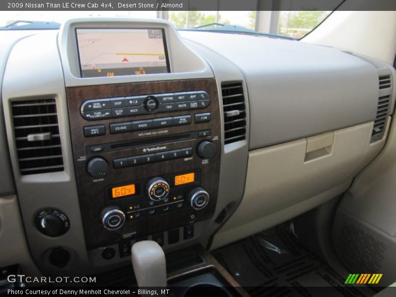 Desert Stone / Almond 2009 Nissan Titan LE Crew Cab 4x4