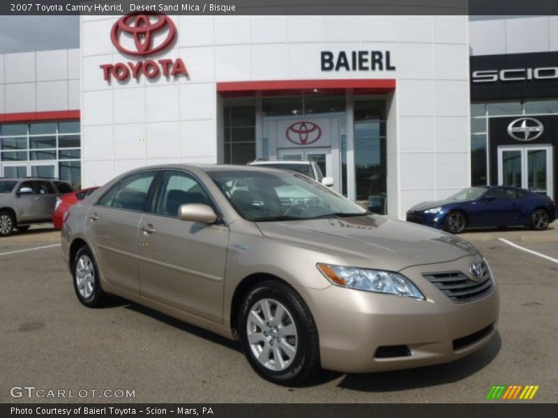 Desert Sand Mica / Bisque 2007 Toyota Camry Hybrid