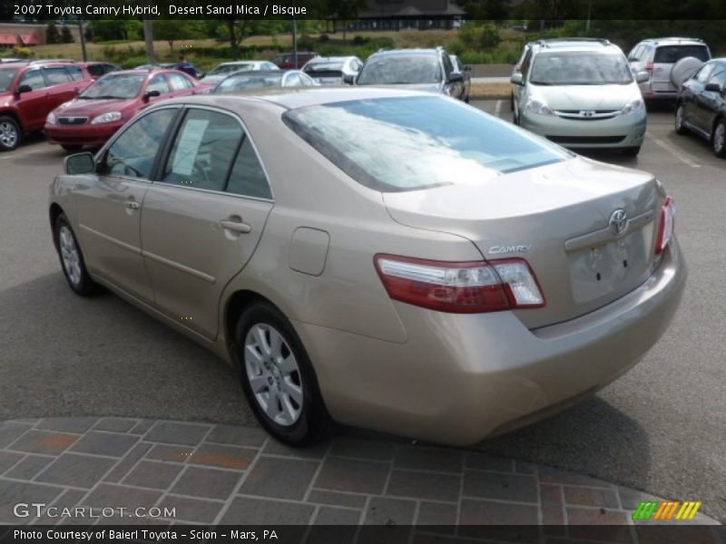 Desert Sand Mica / Bisque 2007 Toyota Camry Hybrid