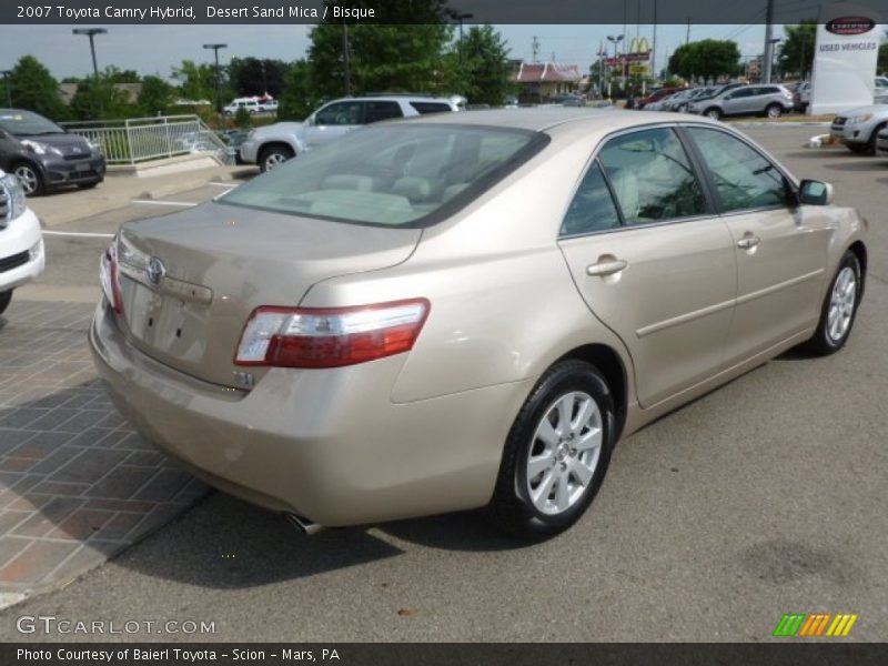Desert Sand Mica / Bisque 2007 Toyota Camry Hybrid