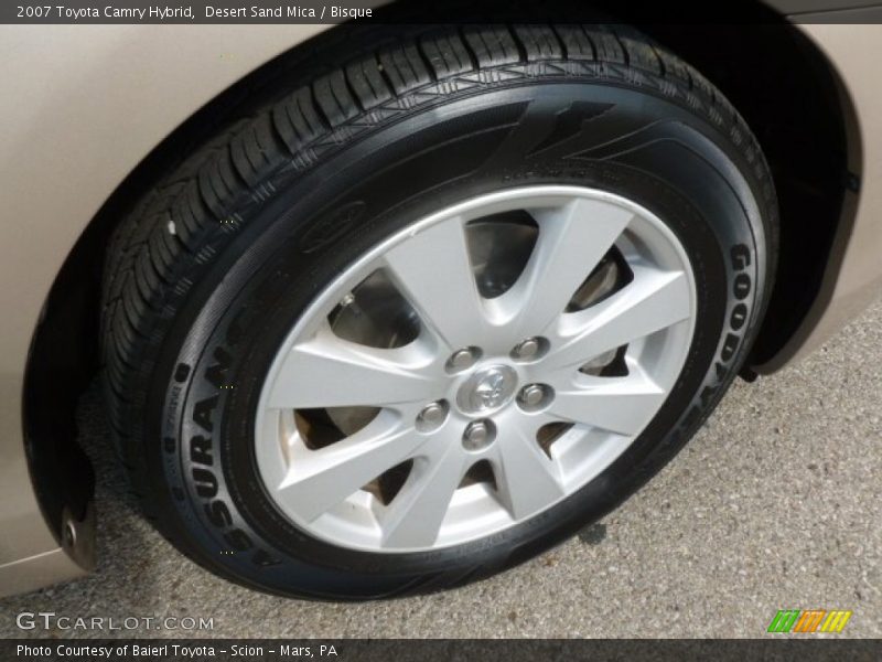 Desert Sand Mica / Bisque 2007 Toyota Camry Hybrid