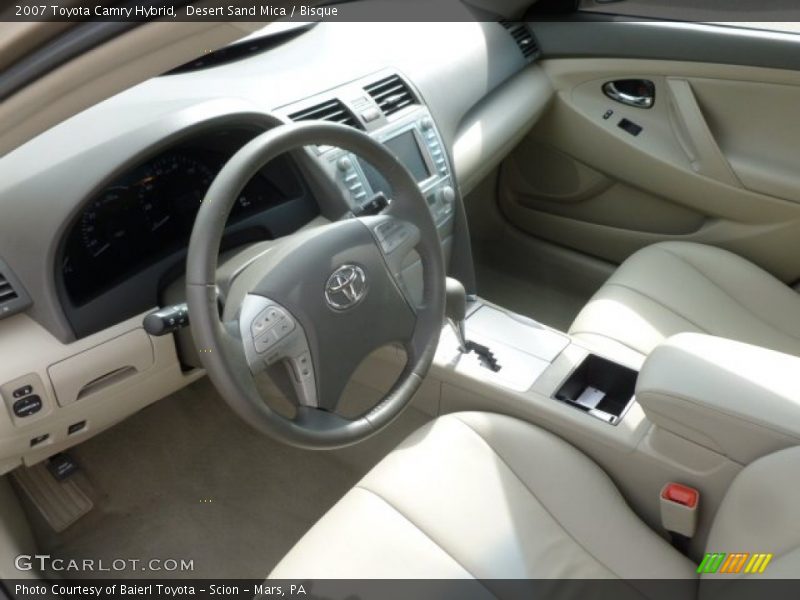 Desert Sand Mica / Bisque 2007 Toyota Camry Hybrid