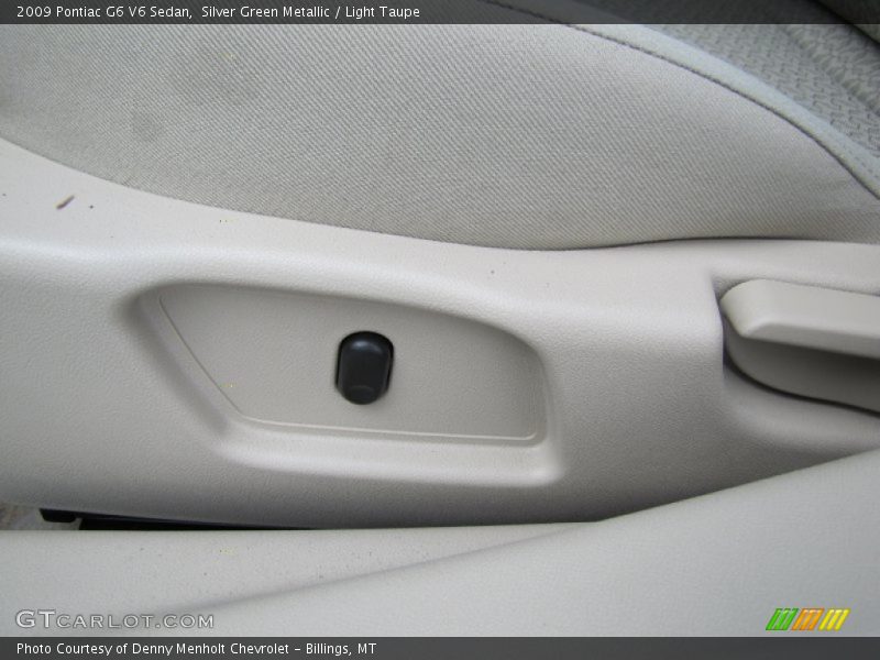 Silver Green Metallic / Light Taupe 2009 Pontiac G6 V6 Sedan