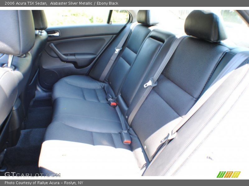 Alabaster Silver Metallic / Ebony Black 2006 Acura TSX Sedan
