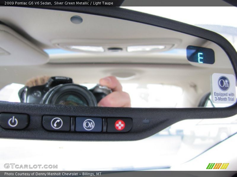 Silver Green Metallic / Light Taupe 2009 Pontiac G6 V6 Sedan