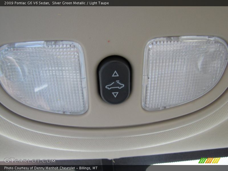 Silver Green Metallic / Light Taupe 2009 Pontiac G6 V6 Sedan