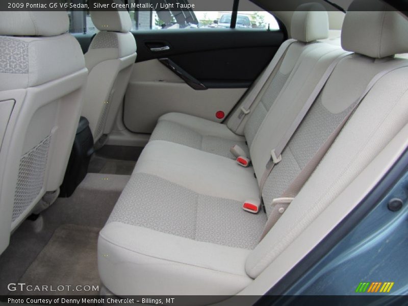 Silver Green Metallic / Light Taupe 2009 Pontiac G6 V6 Sedan