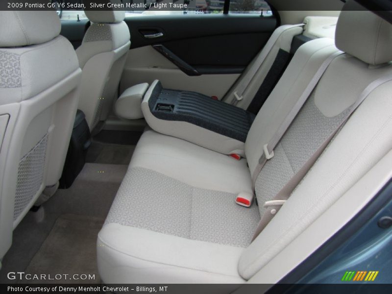 Silver Green Metallic / Light Taupe 2009 Pontiac G6 V6 Sedan