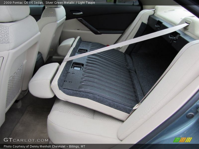Silver Green Metallic / Light Taupe 2009 Pontiac G6 V6 Sedan