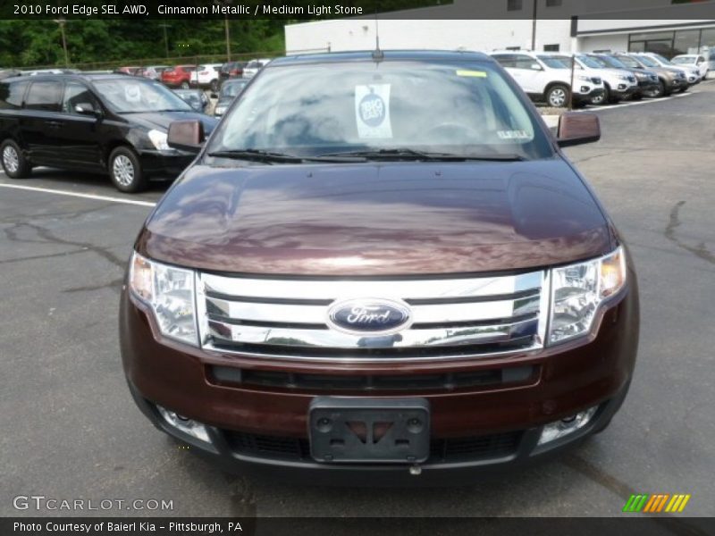 Cinnamon Metallic / Medium Light Stone 2010 Ford Edge SEL AWD