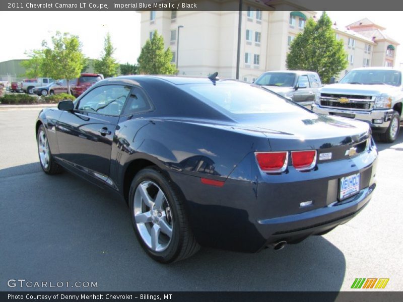 Imperial Blue Metallic / Black 2011 Chevrolet Camaro LT Coupe