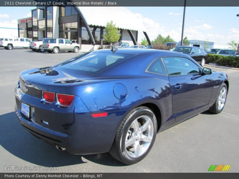 Imperial Blue Metallic / Black 2011 Chevrolet Camaro LT Coupe