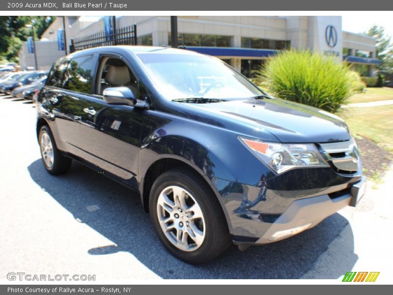Bali Blue Pearl / Taupe 2009 Acura MDX