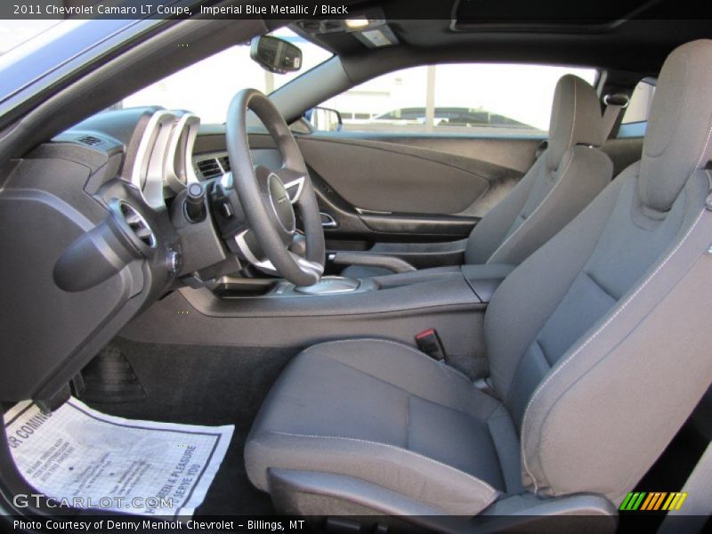 Imperial Blue Metallic / Black 2011 Chevrolet Camaro LT Coupe