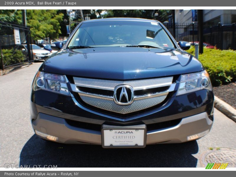 Bali Blue Pearl / Taupe 2009 Acura MDX