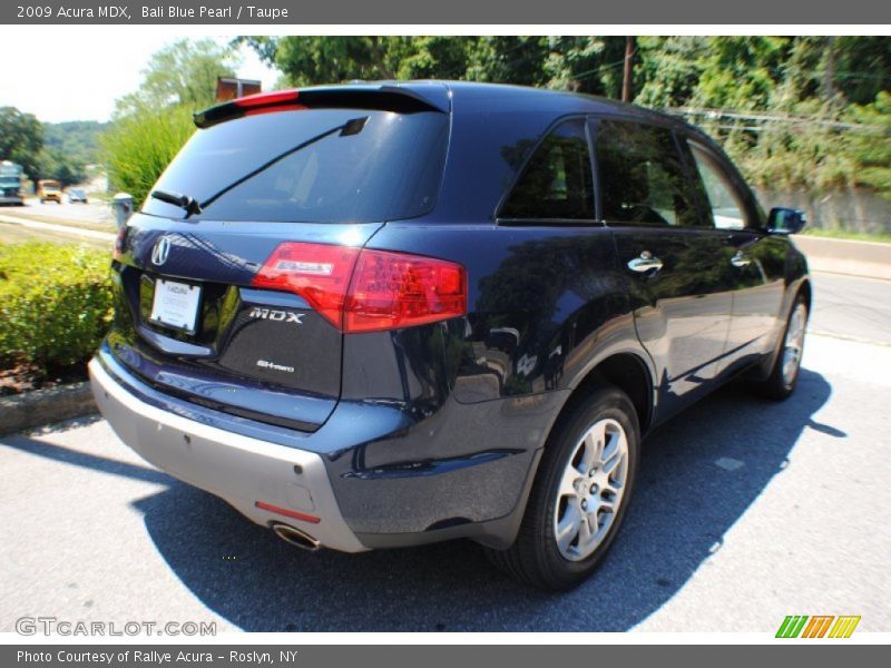 Bali Blue Pearl / Taupe 2009 Acura MDX