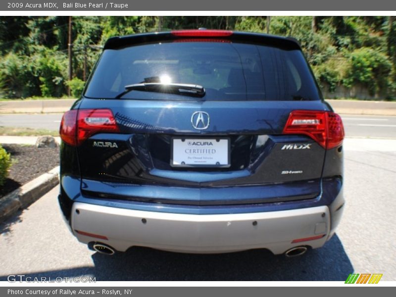 Bali Blue Pearl / Taupe 2009 Acura MDX