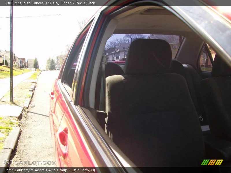 Phoenix Red / Black 2003 Mitsubishi Lancer OZ Rally