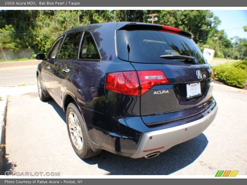 Bali Blue Pearl / Taupe 2009 Acura MDX