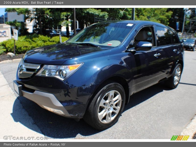 Bali Blue Pearl / Taupe 2009 Acura MDX