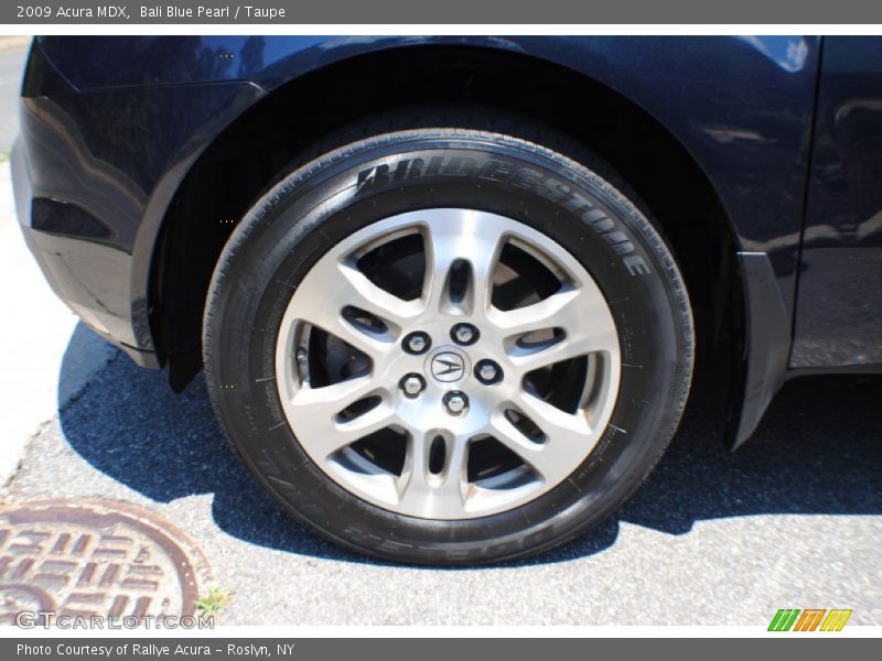 Bali Blue Pearl / Taupe 2009 Acura MDX