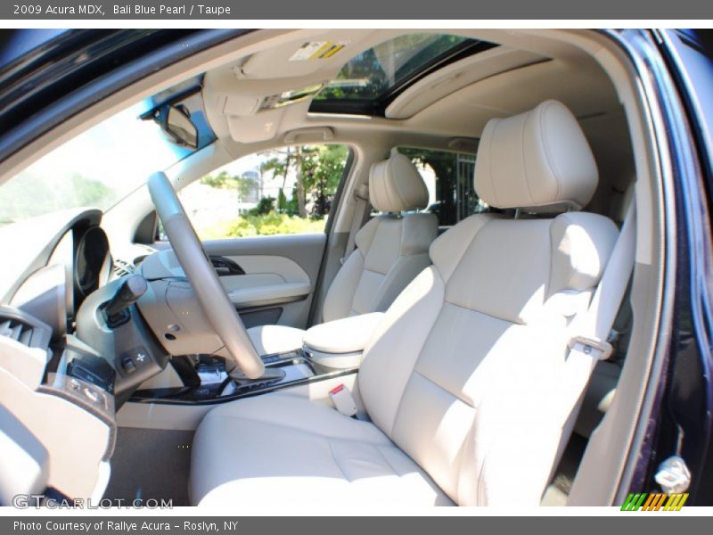Bali Blue Pearl / Taupe 2009 Acura MDX